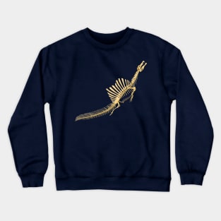 Spinosaurus Aegyptiacus (skeleton surfacing) Crewneck Sweatshirt